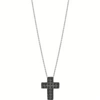 Collana Bliss Donna in Oro Diamante Black 0.12 Ct 20104691 - 20104691